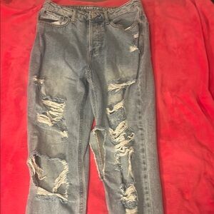 Vanity Light Blue Distressed Jeans